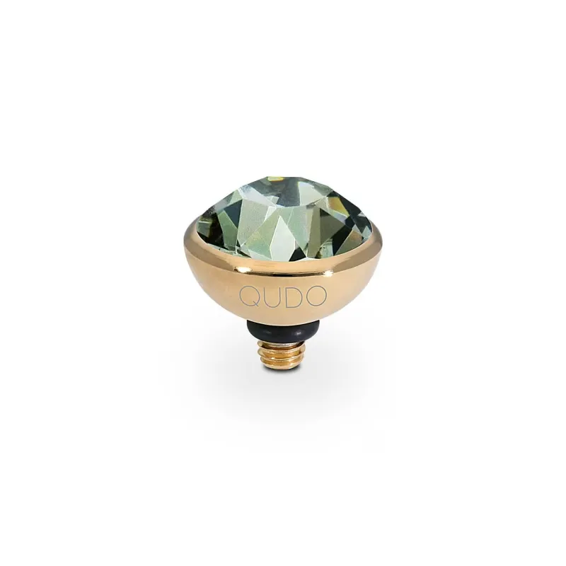 Bottone 10mm gold silver night