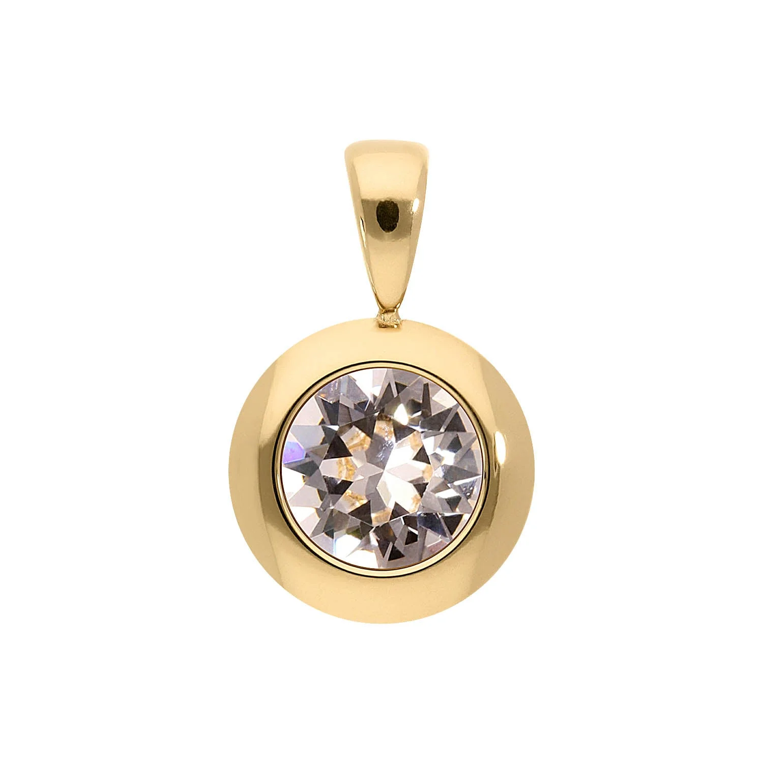 Tondo pendant 13 mm silk