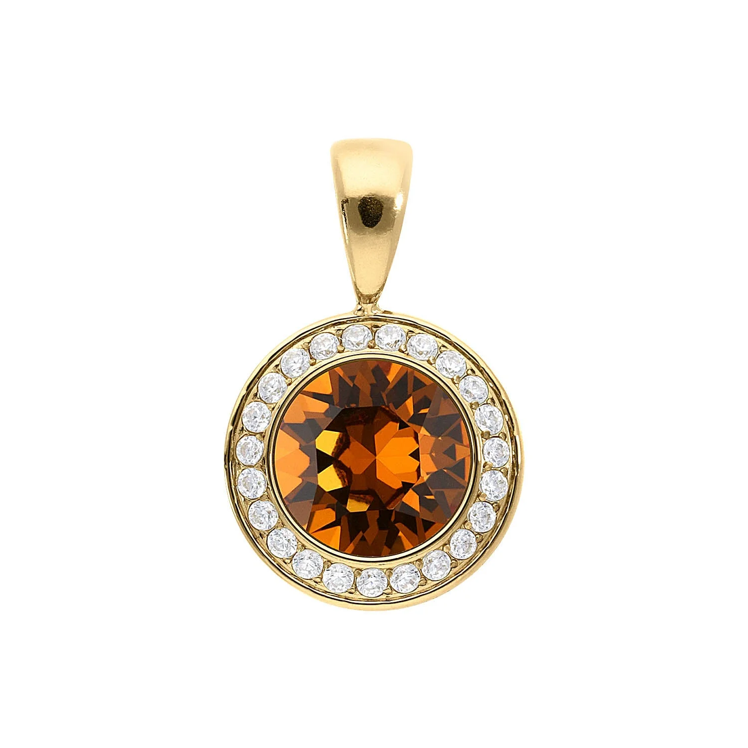 Tondo Deluxe pendant 13 mm light amber