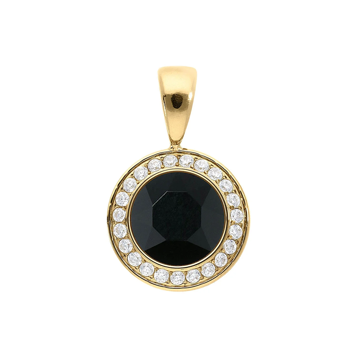Tondo Deluxe pendant 13 mm jet